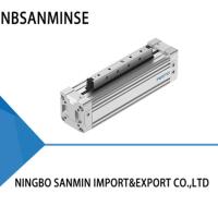 O cilindro pneumático de Festo do coxim ajustável termina as peças DGC-K-40-1200-PPV-A-GK da automatização