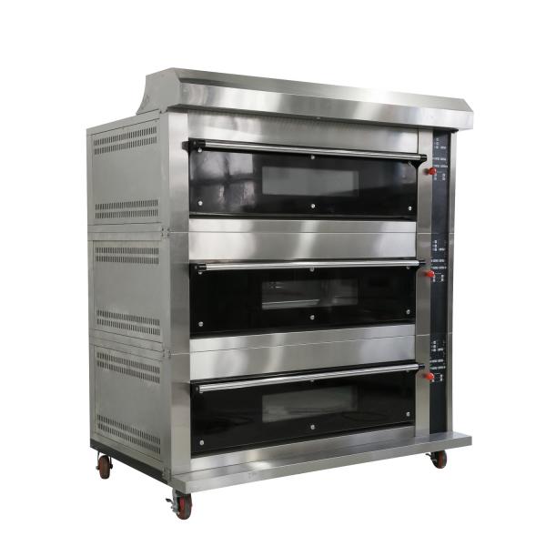 2/3/4/6/9 Trays Capacity Commercial Baking Bread Pizza Cake Cooking Gas Electric Oven