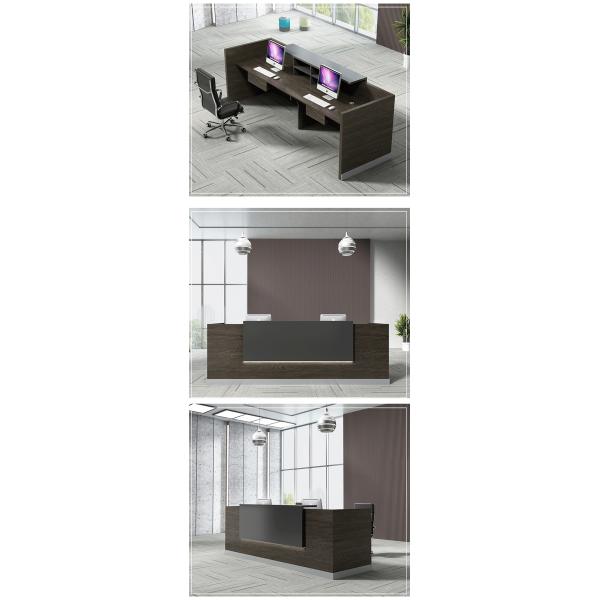 Деревянный легкий офисный стол для бизнес-рецепции и салона красоты