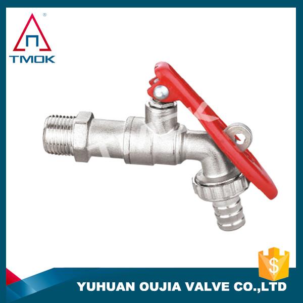 Brass Basin Tap Waterfall Bathroom Brass Ball Valve Taper Wall Mount Brass Garden Bibcock