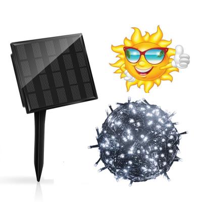 5V Cool White IP44 Solar Powered Twinkle Fairy Lights Outdoor Christmas Lights