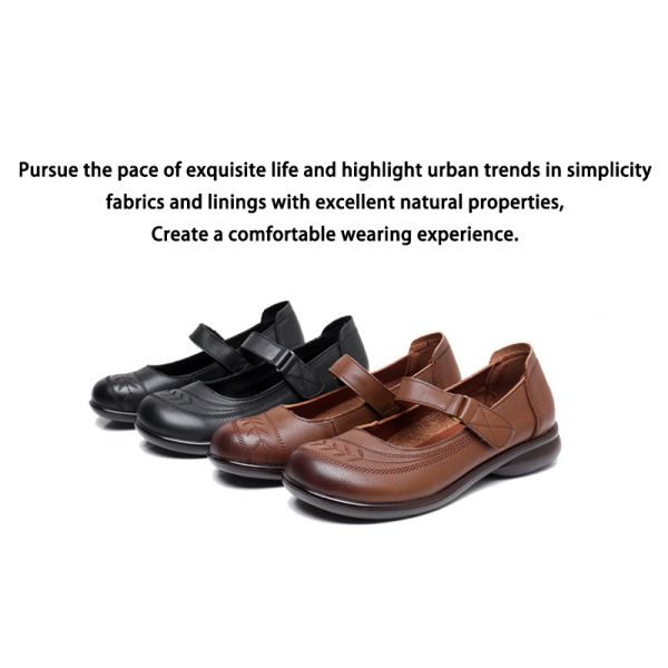 Top Layer Cowhide Kids School Shoes Black Brown Uniform Standard Shoes Manufacturer
