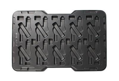 Thermoformed Parts Antistatic ESD Blister Tray Black Plastic