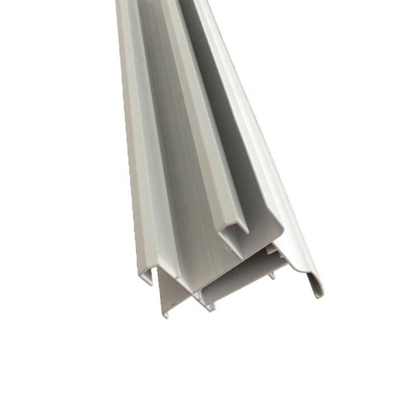 Popular Aluminum Window Profiles / Powder Coating White Aluminum Window Frame Profile