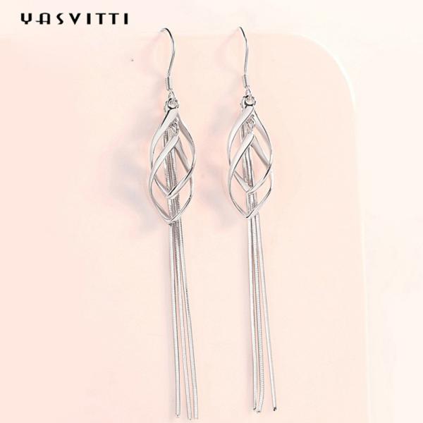 крюки серьги золота Валентайн OEM серег стиля 3.5g 7.5x1.1cm богемские