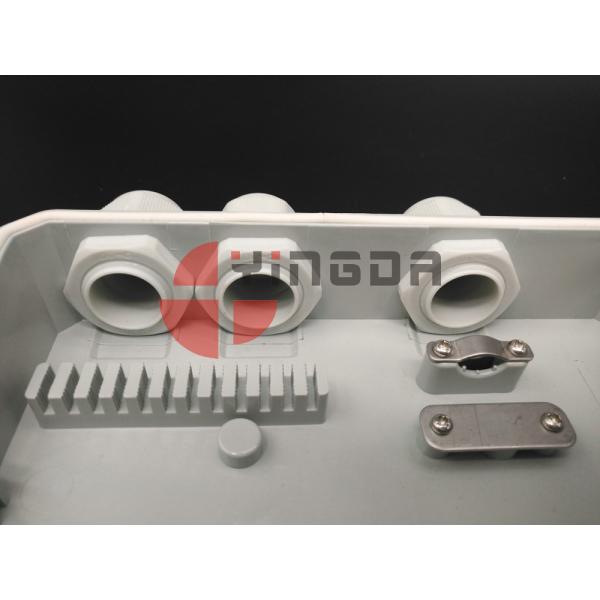 На открытом воздухе оптически сплиттер ПЛК терминальной коробки 1кс12, 12 коробка распределения ИП65 волокна ядров 3Порц