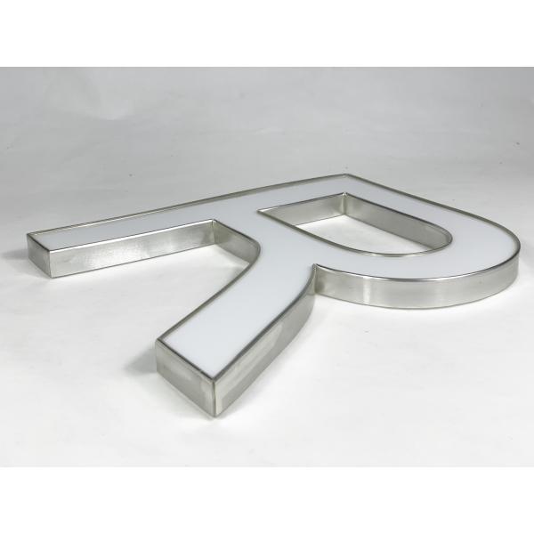 Gold ABS Plastic Aluminum J Cap Trim Signage Product For LED Channel Plastic Trim Cap