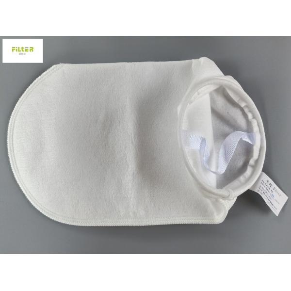 Горячий расплавьте сумку водяного фильтра 100 PP микрона со стальным кольцом