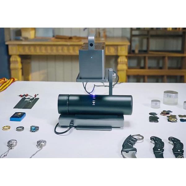 20W 30W 50W 1064nm Focus Lens fiber Engraving Machine With Raycus Laser