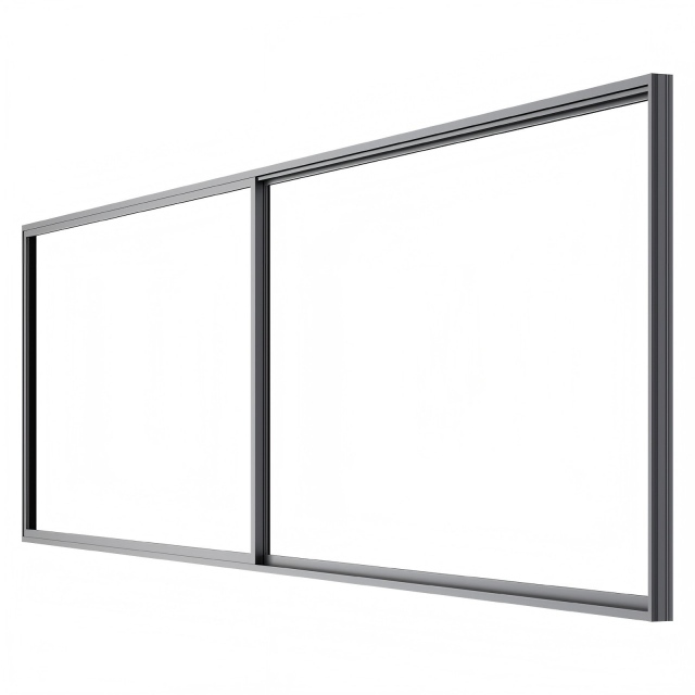 Heavy Duty Heat Insulated Aluminium Sliding Front Door For Large Opening