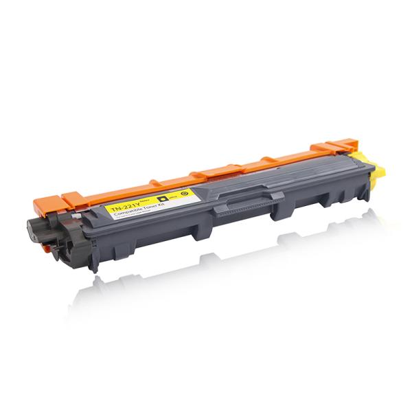 Brother Color Compatible TN221Y Toner Printer Cartridges With 2500 Pages Yield