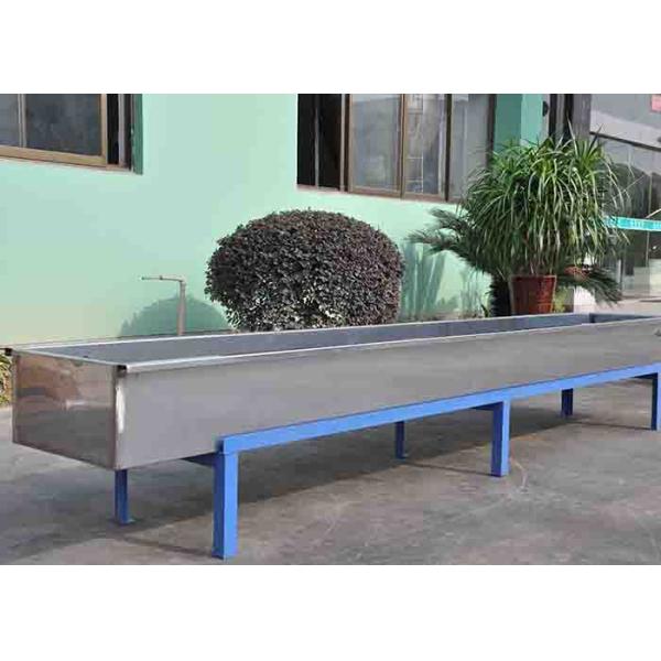 Длина охлаждающего канала 3м воды вспомогательного оборудования нержавеющей стали пластиковая