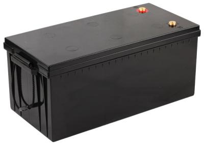 Bateria profunda do ciclo do desempenho atual alto preto da bateria do gel da cor 12V200AH AGM