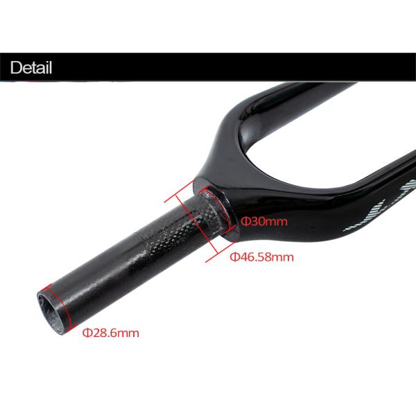 Дети вилки T800 горного велосипеда углерода 12 дюймов балансируют детей велосипеда нажимают вилки велосипеда