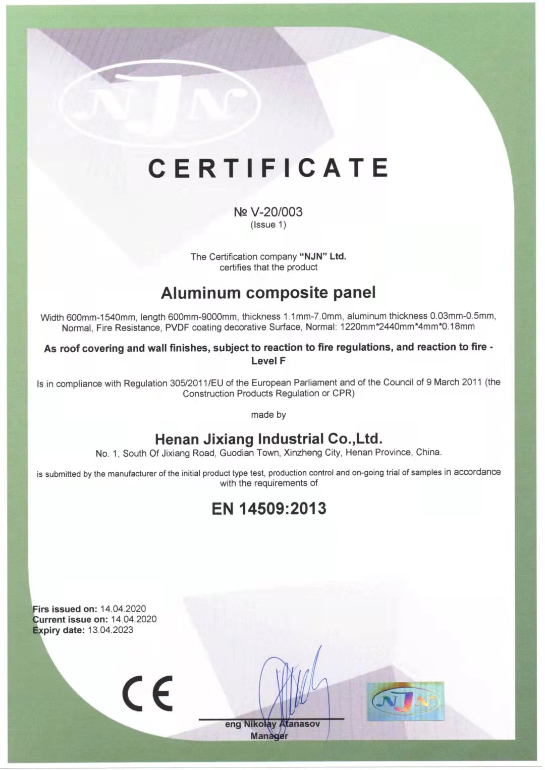 PVDF PE ACP Acm Board 3mm 4mm Алюминиевая композитная панель для строительного материала