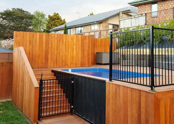 Topshaw Prefab House Design Container Structure Shipping Container Swimming Pool for sale