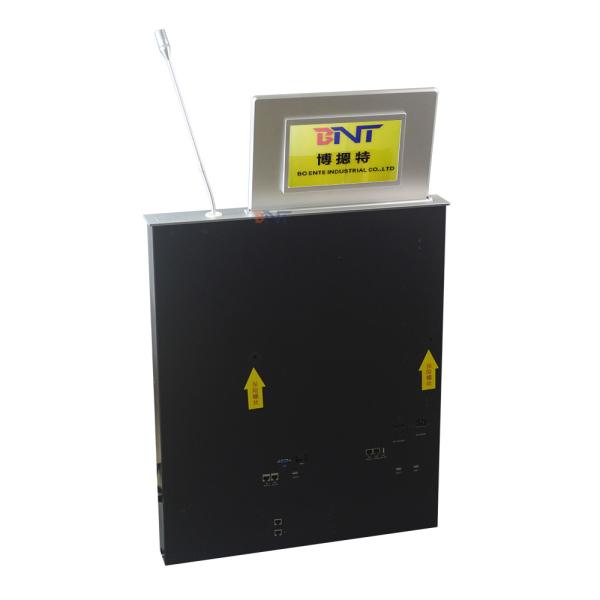 Screen Lift Double Panel Motorized Monitor Lift 15.6/17.3/23.6 Inch Motorized LCD Monitor Lift With Name Display