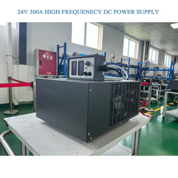 Ce 7.2kw 24v 300a DC питание с CC CV управления золотой покрытие ректификатор