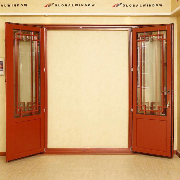 Single Glass Aluminum Door Profile  Easy To Installation And Disassembly