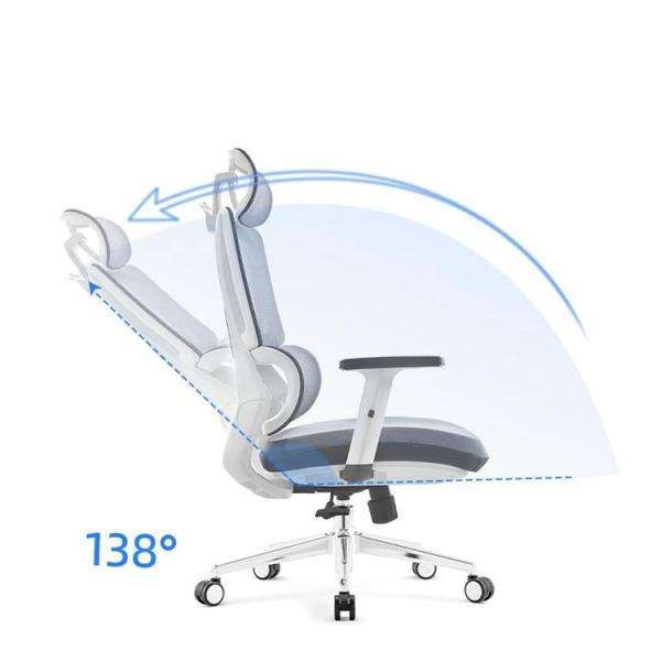 Список Легкий офисный стул Taipan с высокой спиной Алюминиевая рама и эргономичный дизайн