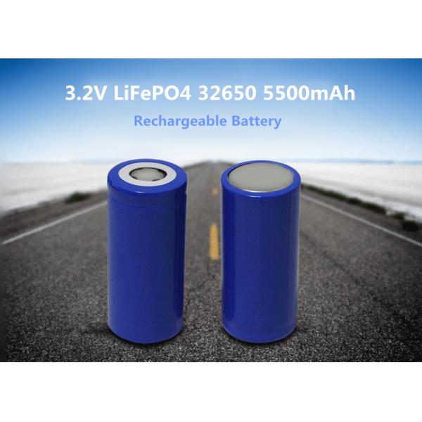 32650 5500mah lithium iron phosphate cylindrical cell 3.2V rechargeable LiFePO4 battery for electrical car