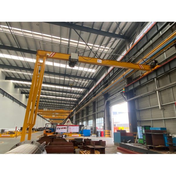A4-A5 Work Duty BMH Type Semi Gantry Crane with 20 Ton Capacity and Electric Power Source
