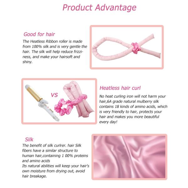 Effortlessly Achieve Beautiful Hair with Heat-Free Silk Roller Hair Health
