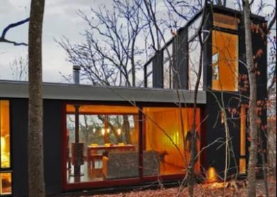 Casa modular do contentor dos quartos 20GP dois