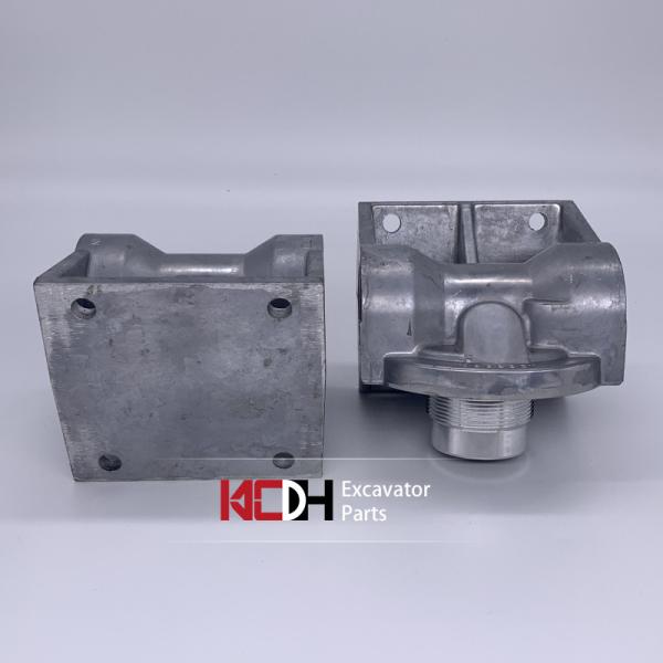 Основание фильтра разделителя воды топлива частей 600-319-4540 экскаватора KOMATSU PC400 450-7/8 алюминиевое, соответствующее для воздушного фильтра