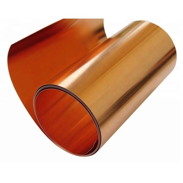 Electrolytic 25um Thickness Red Copper Sheet Metal Roll