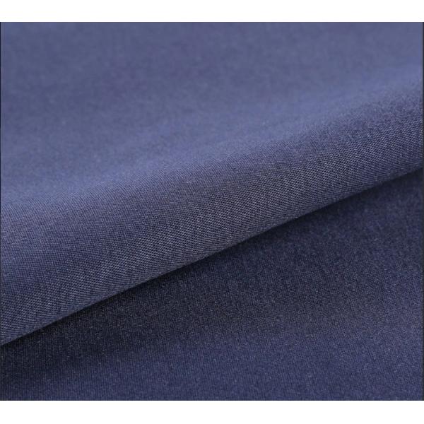 Russia 80% Polyester 20% Cotton Denim Fabric 190gsm Water Resistant Greta Twill Workwear