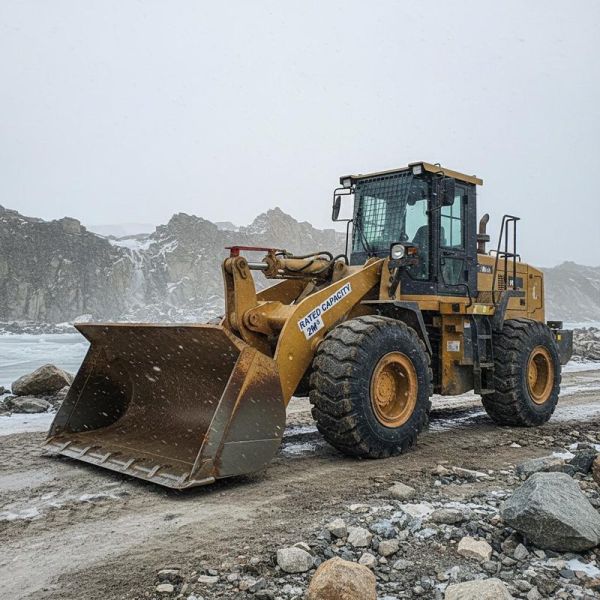 Hydraulic Cylinder Shovel Loader Machinery Providing Rated Bucket Capacity 2m3 Designed for Operation in Harsh Working Conditions