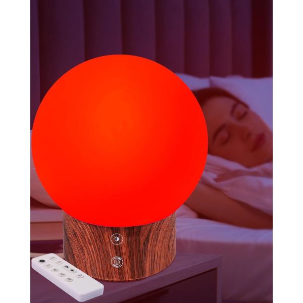 2700K 4000K 6000K Sleep Aid Lamp 630nm Red Light Lamp For Sleep