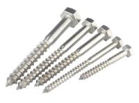 Los tornillos penetrantes de acero inoxidables avellanados de la cabeza cubren con cinc plateado