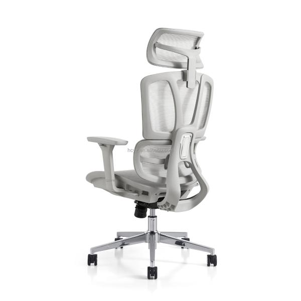 Comfortable High Back Office Executive Chair With 4D Adjustable Armrests