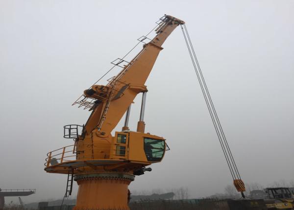 Marine Pedestal Ship Crane with Heavy Duty, Easy Maintenance, Overload Protection