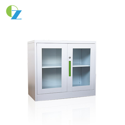 Небольшой шкаф дисплея хранения документа файла кухонного шкафа офиса двери качания 2 стальной