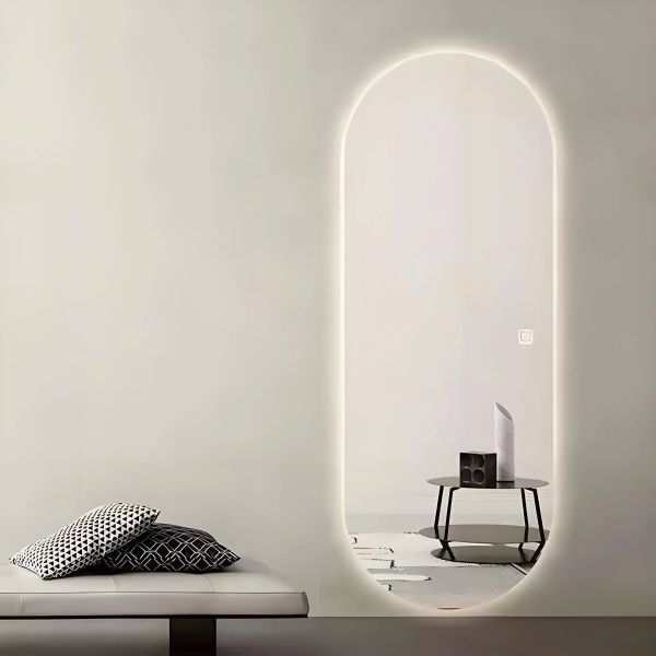 Custom Floor Wall Dressing Mirror Modern Full Length Mirror For Bedroom Bathroom