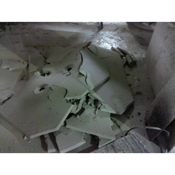 Сваренная стальная пресса камерного фильтра для завода обработки сточных вод