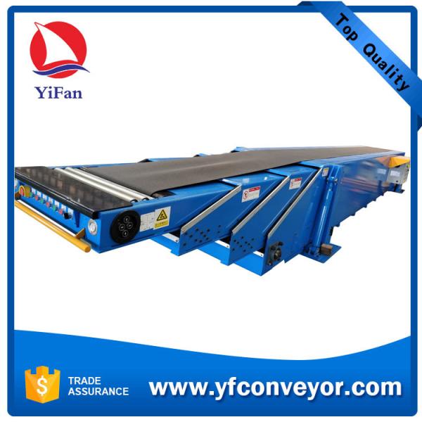 Telescopic Belt Conveyor for offloading gunny bags,cartons and parcels