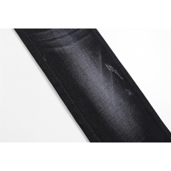 11 Oz Jeans Fabric For Man Or Women Heavy Style Sulfur Black Color In Bulk From China Guangdong