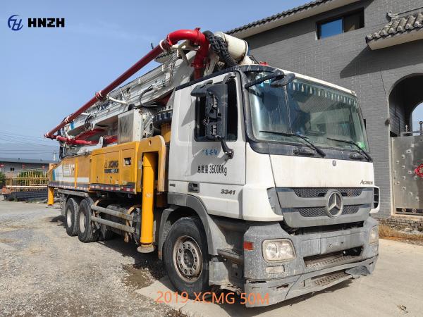2019 XCMG HB50V pompe à béton utilisée Turck sans camion Boom haut en vente