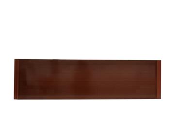 Panneau solaire BIPV à demi-cellule en double verre mono de 120 W pour une température de fonctionnement nominale de 44 degrés