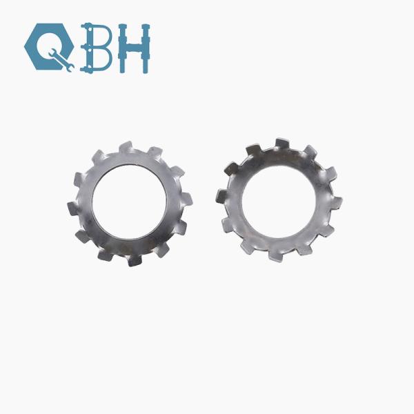 Laveuse à serrure de dents interne et externe en acier inoxydable à froid