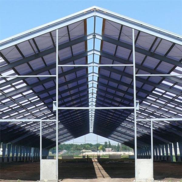 High Quality Modern Design Steel Structure Dairy Farm Living House Prefabricated Cow Shed for Sale
