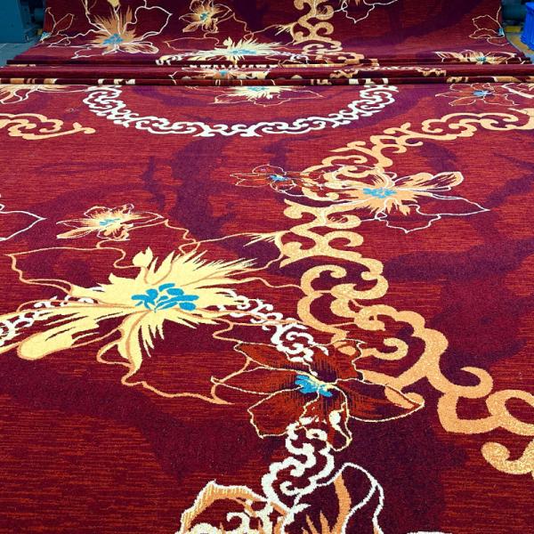 7per inch Pitch Floral Axminster Carpet Luxury Hotel Hall Runners Floral Design Floral
