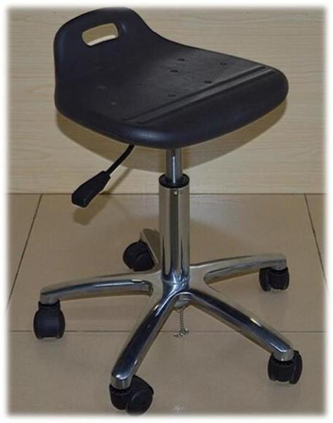 Wear Resistant ESD Anti Static Chair PU Foam Stool Clean Room Dust Free Stool
