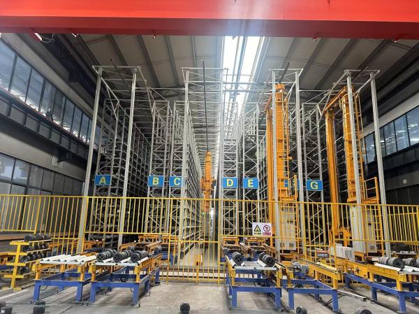 Steel Secure Fully Automated Warehouse System Intelligent Logistics Solutions High Durability