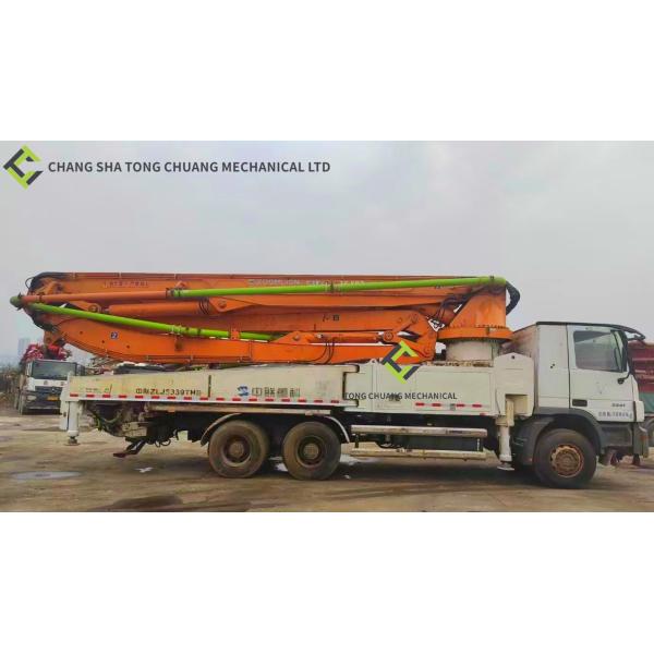 2013 Zoomlion Heavy Industries 47m Benz Second Hand Concrete Pump Truck
