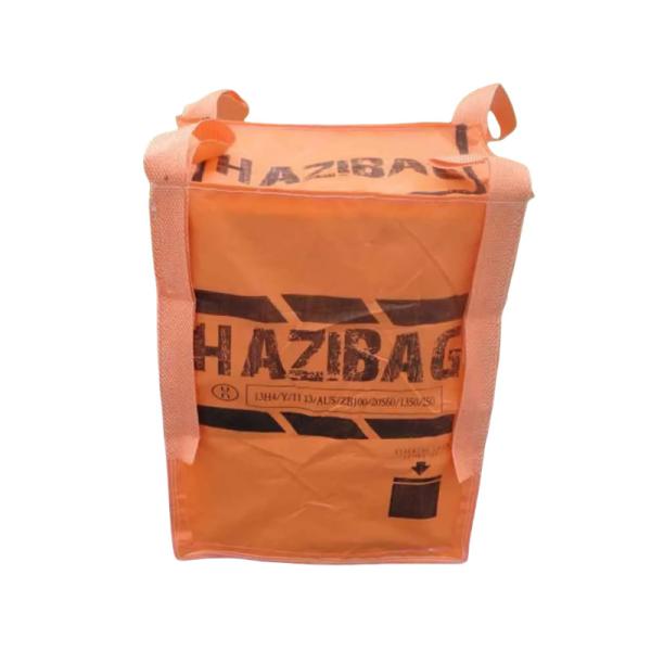 3yd³/4yd³ Pink Skip Bags FIBC Bul Bags For Construction Waste Skip Garden Waste Bag